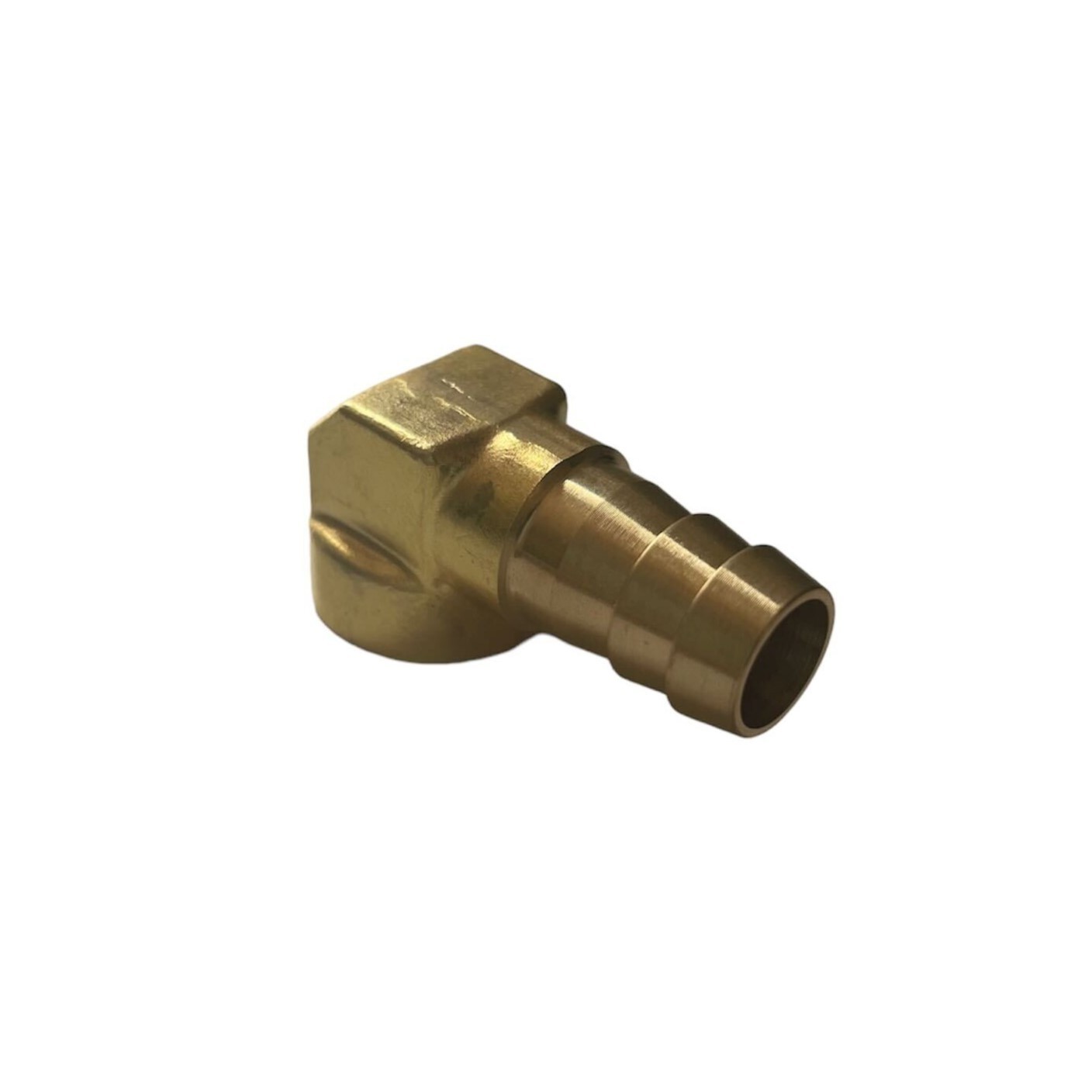 ML-10: L-Shaped Hose Connector for Valves with 3/8" Short Nipples